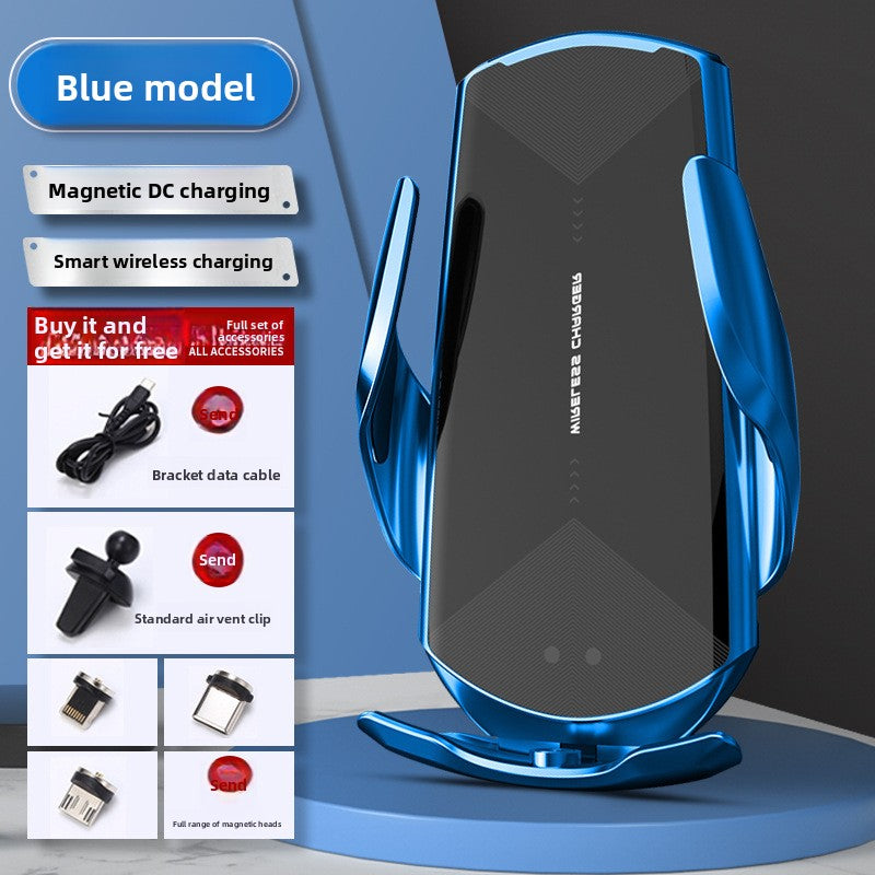 Magnetic Wireless Car Charger Mount, 15W Fast Charging Air Vent Phone Holder with Smart Sensor