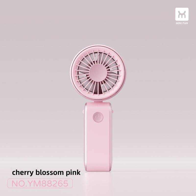 Foldable Mini Handheld Fan USB Rechargeable Portable Small Desk Fan