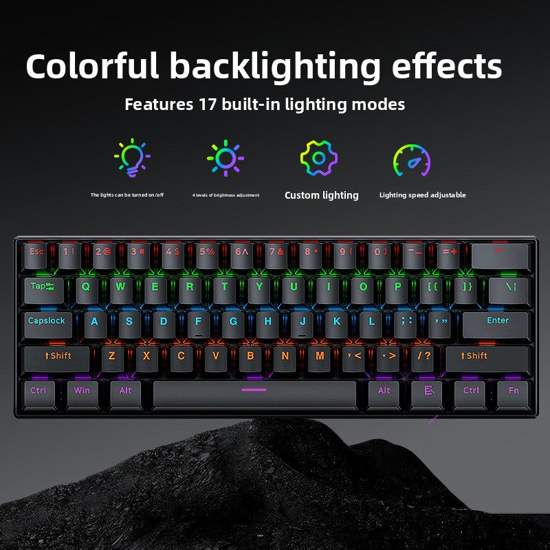 T60 Mechanical Gaming Keyboard RGB Backlit