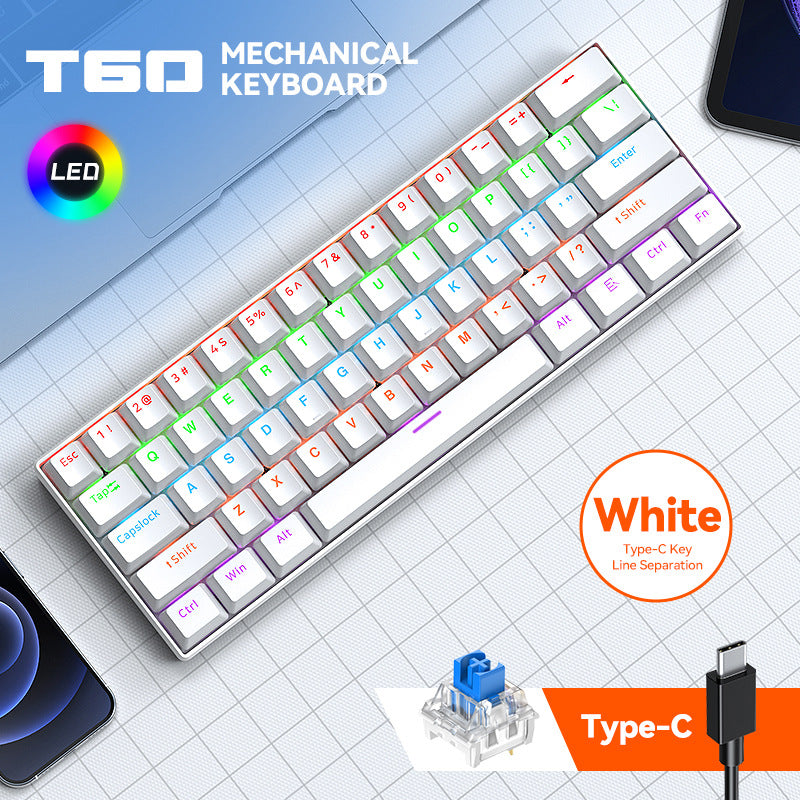 T60 Mechanical Gaming Keyboard RGB Backlit