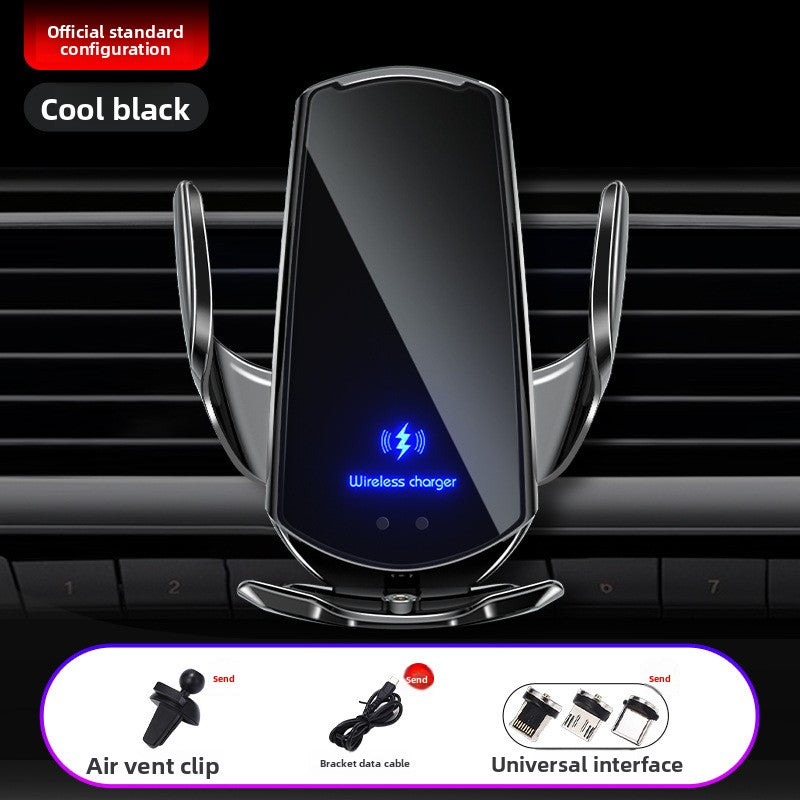 Magnetic Wireless Car Charger Mount, 15W Fast Charging Air Vent Phone Holder with Smart Sensor
