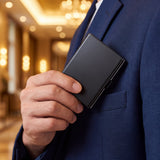 RFID Blocking Metal Card Holder Case for Men Women Premium Wallet