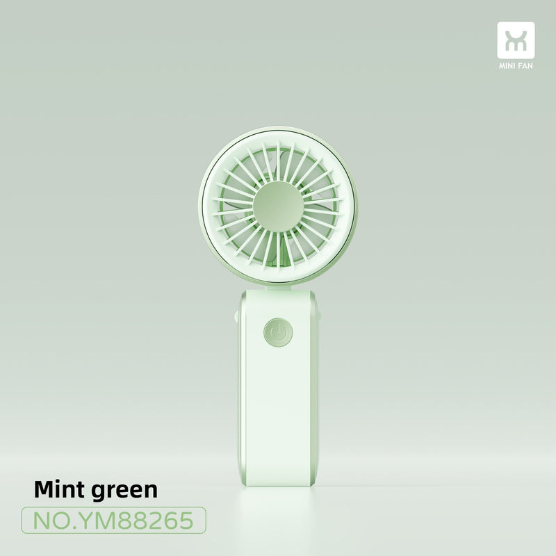 Foldable Mini Handheld Fan USB Rechargeable Portable Small Desk Fan