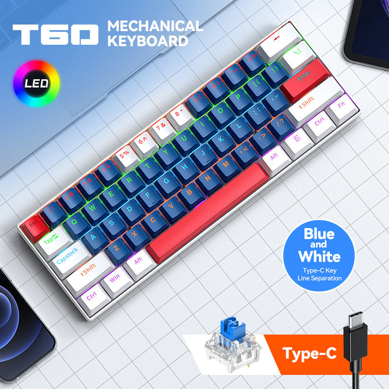 T60 Mechanical Gaming Keyboard RGB Backlit