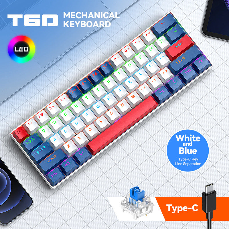 T60 Mechanical Gaming Keyboard RGB Backlit
