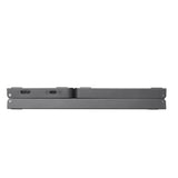 Tri-Fold Bluetooth Keyboard with Touchpad, 64-Key Rechargeable Wireless Keyboard