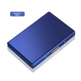 RFID Blocking Metal Card Holder Case for Men Women Premium Wallet