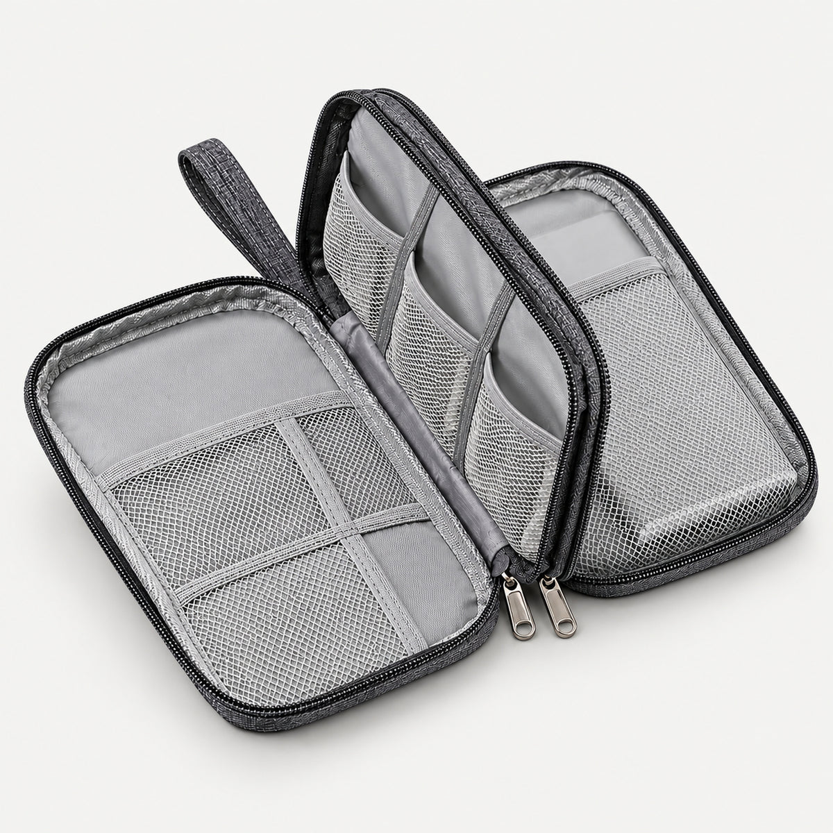 Double-Layer Travel Cable Organizer