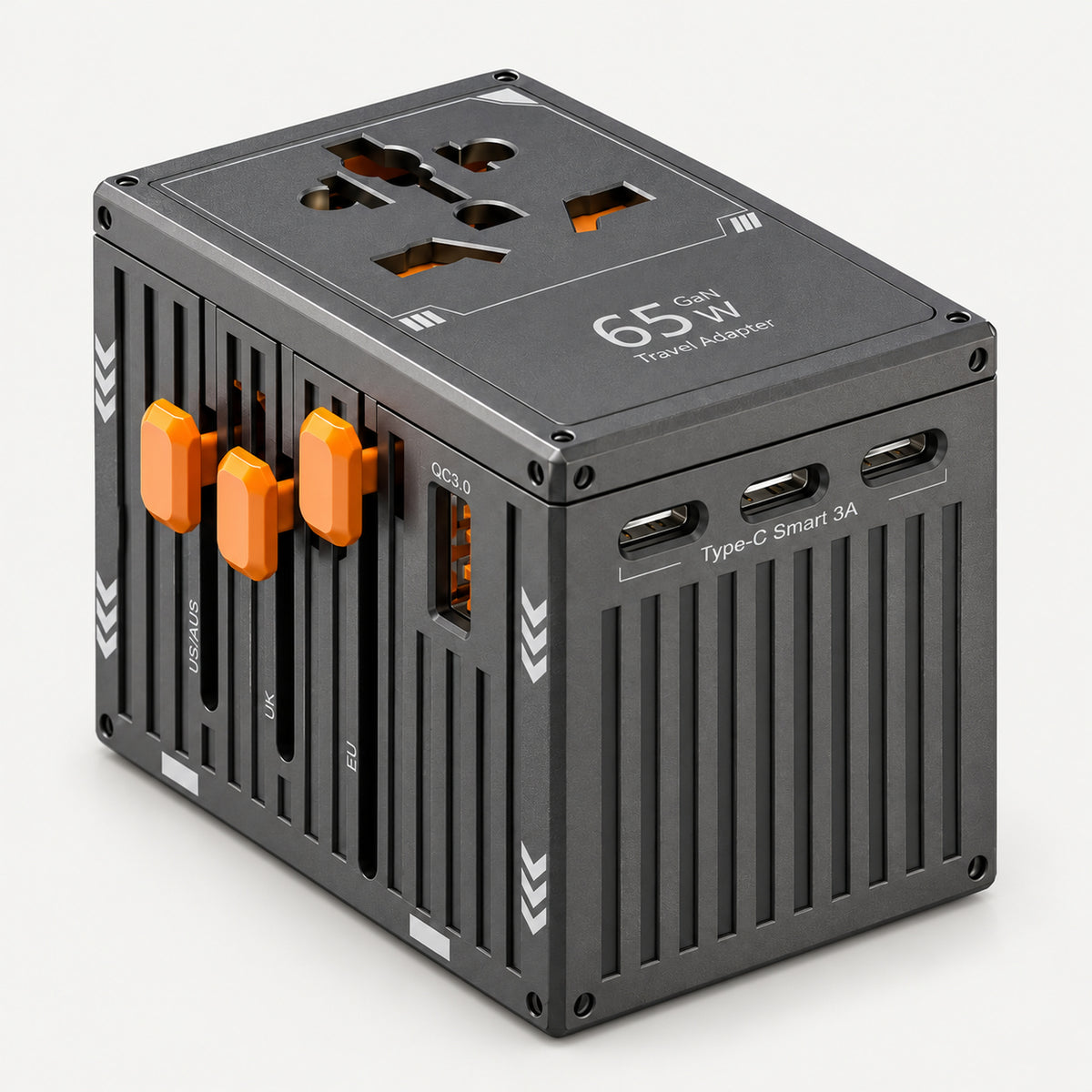 65W Multi-Port Travel Adapter